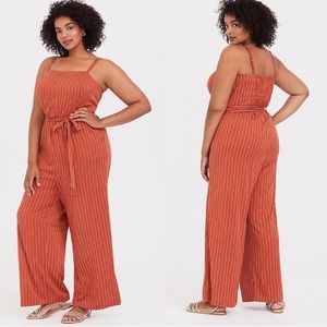 Torrid wide leg jumpsuit